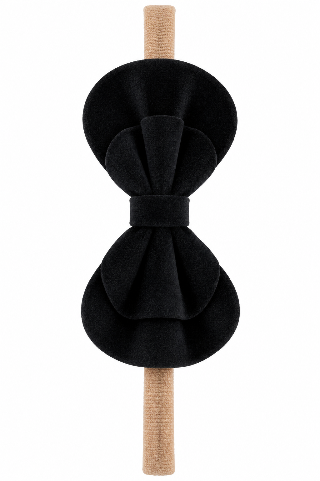 Black Velvet Double Bow