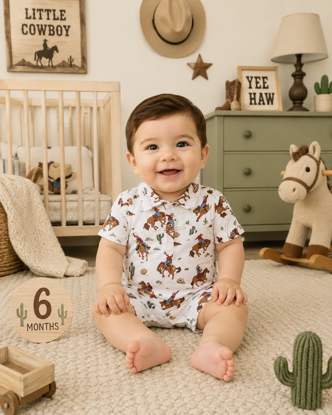 Buckaroo Western Cowboy Shortie