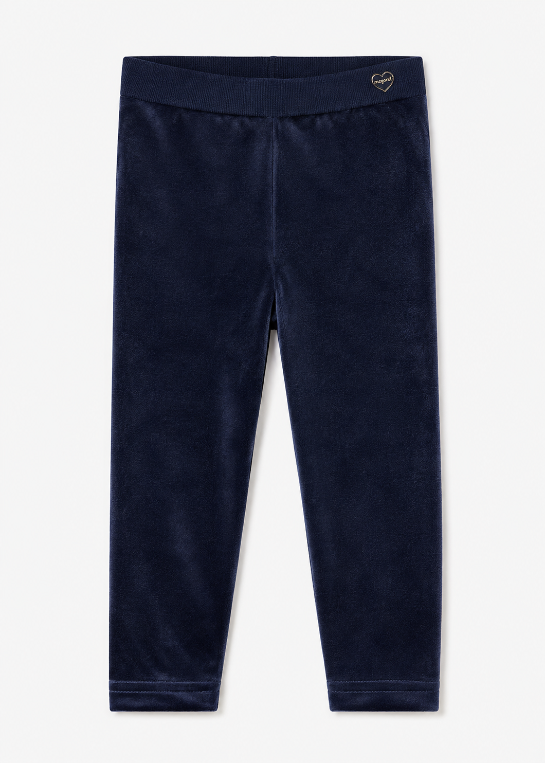 Navy Velvet Dressy Leggings