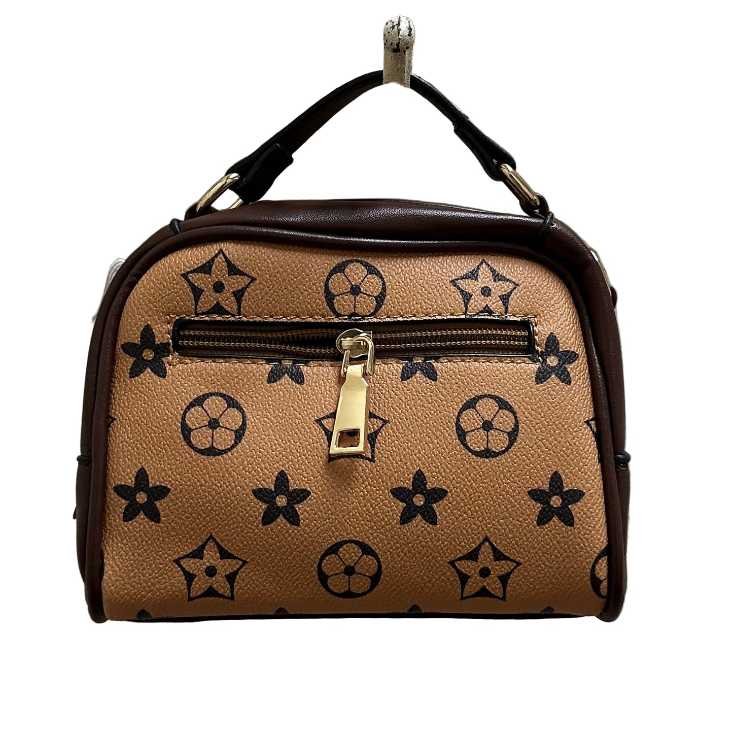 Brown Tan Purse w/Handal