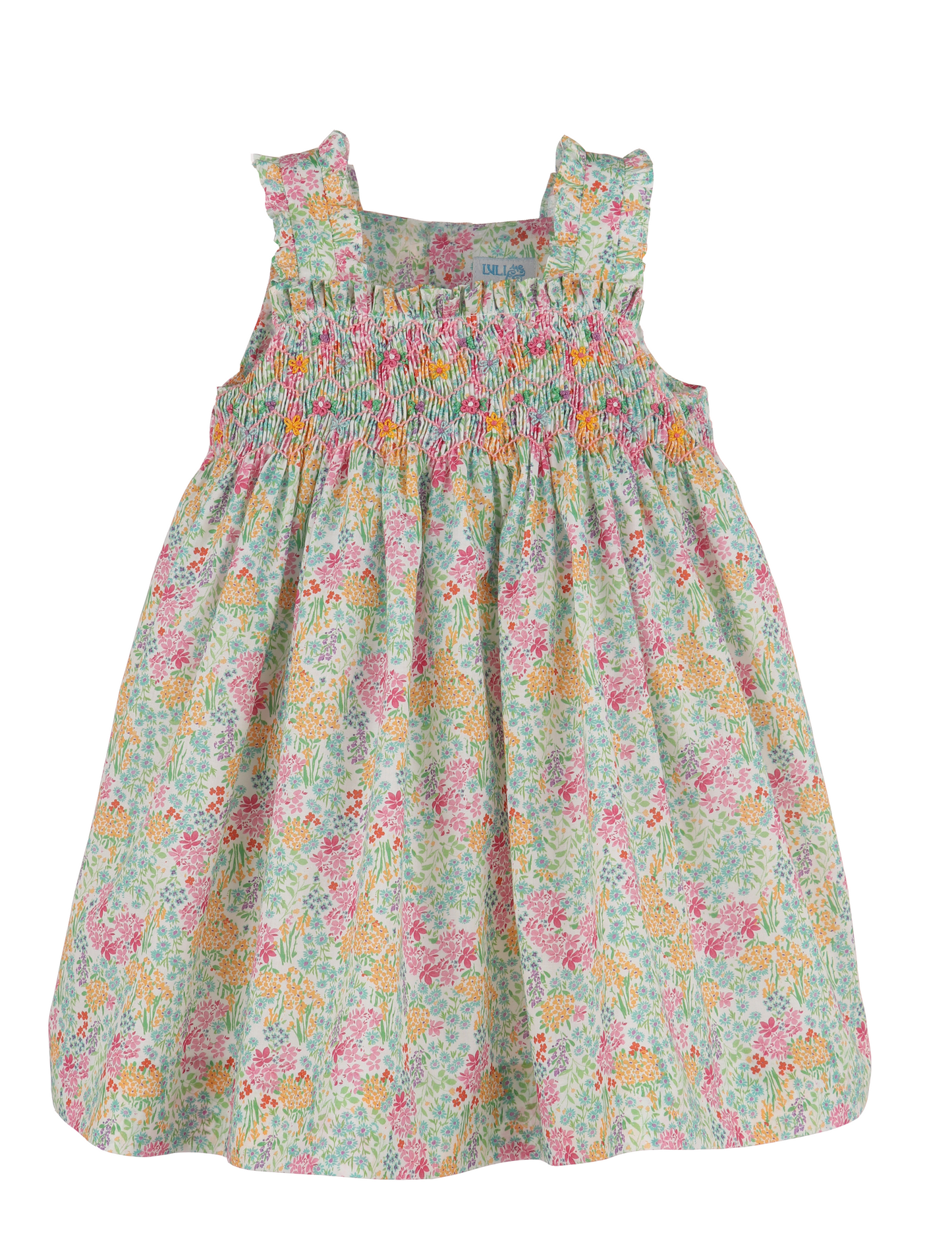 Garden Smock Pink Dress