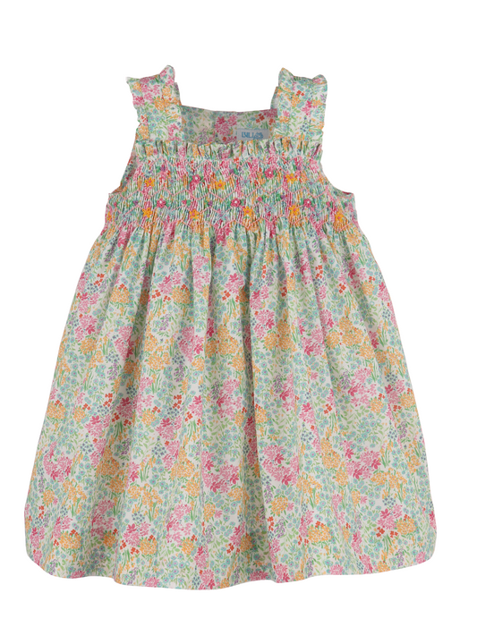 Garden Smock Pink Dress