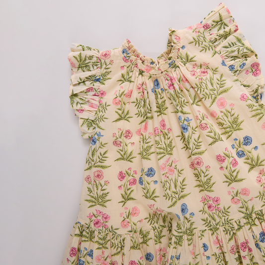 Leafty Floral Harper Dress