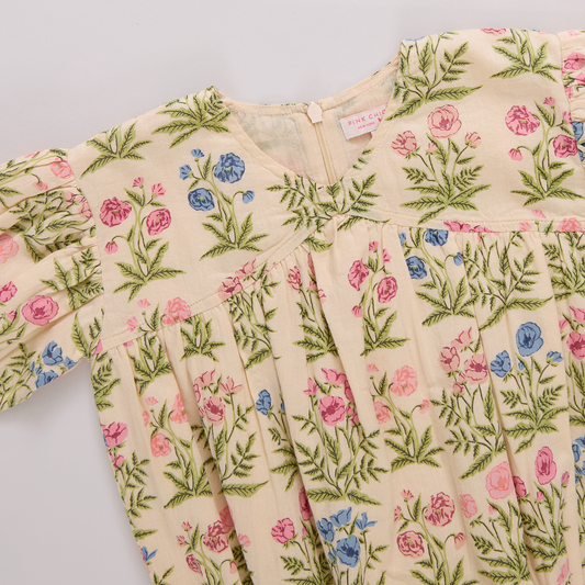 Leafty Floral Wynne Baby Bubble