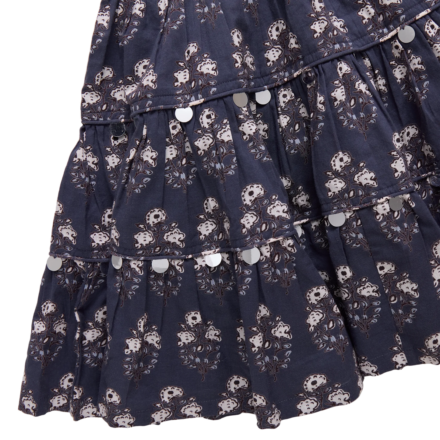 Navy Strawflower Peachy Dress