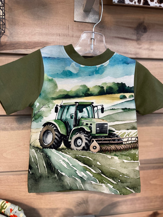 Olivine Tractor Tee