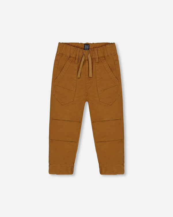 Carmel Brown Twill Pant