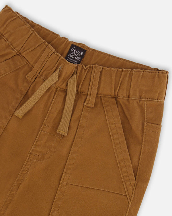 Carmel Brown Twill Pant