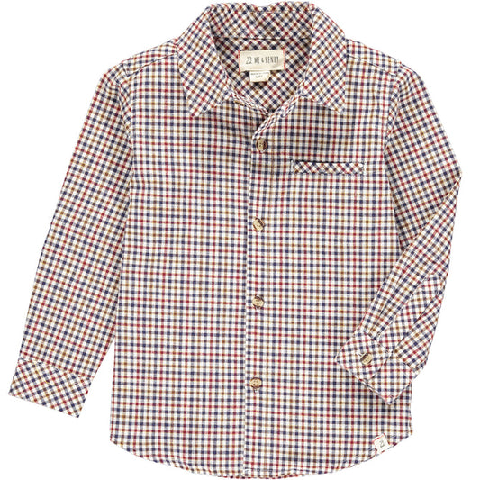 Brown Beige Plaid Atwood Shirt