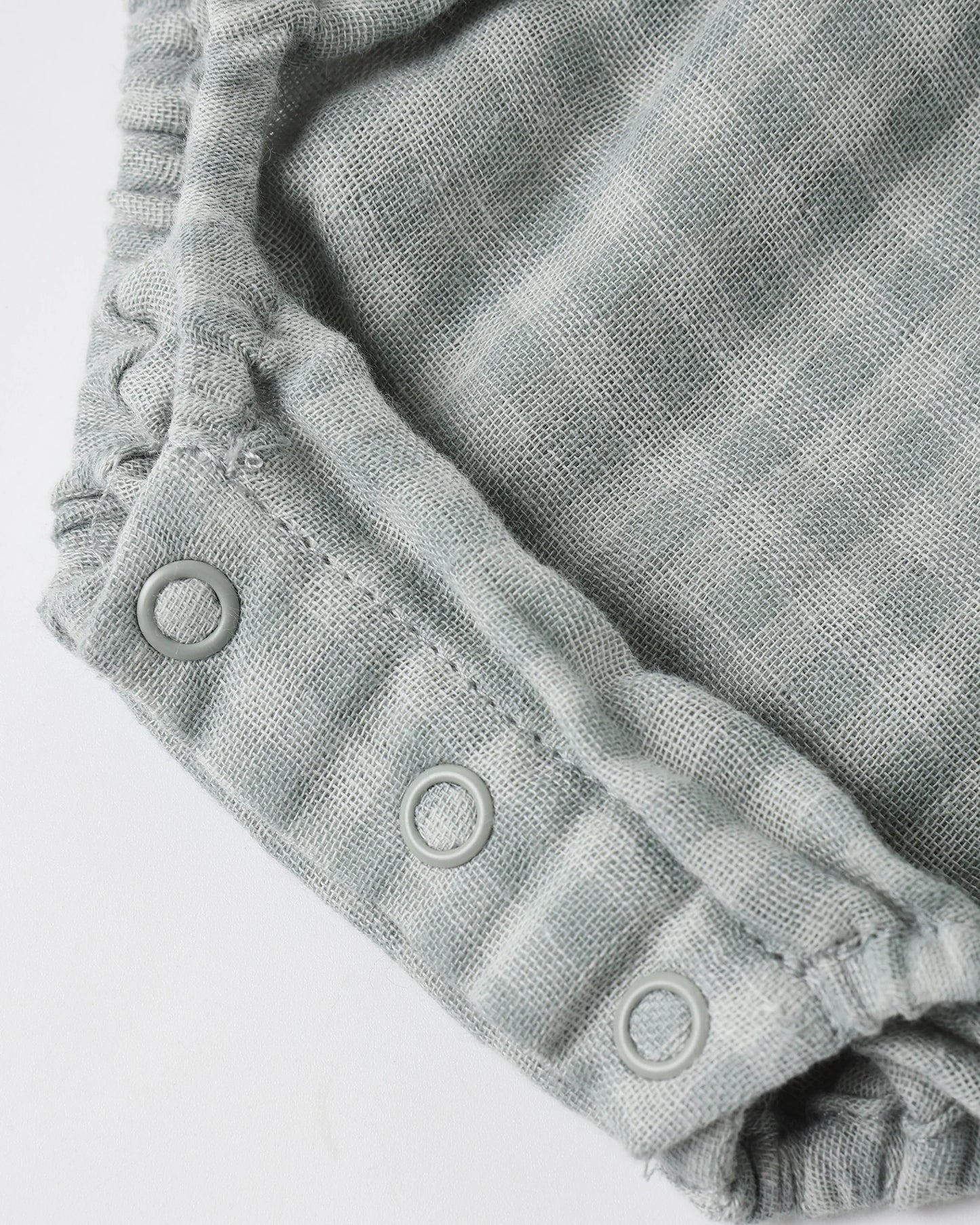 Green Gingham Maya Romper