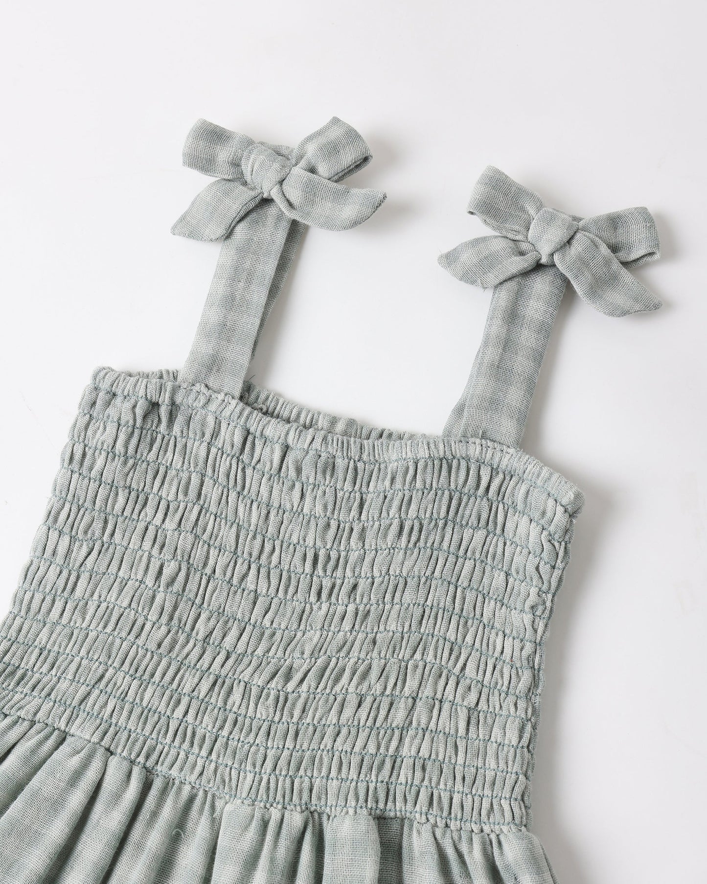 Green Gingham Taylor Dress