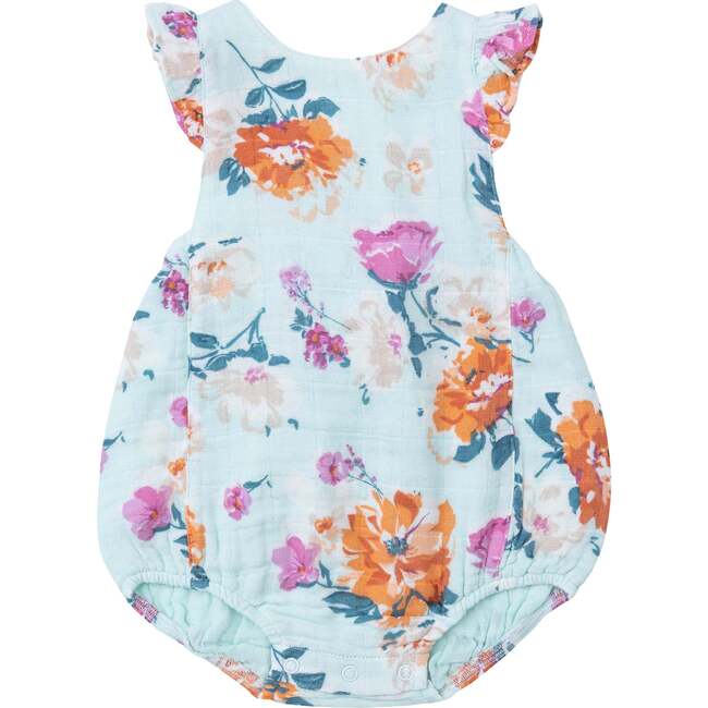 Soft Petals Floral Sunsuit