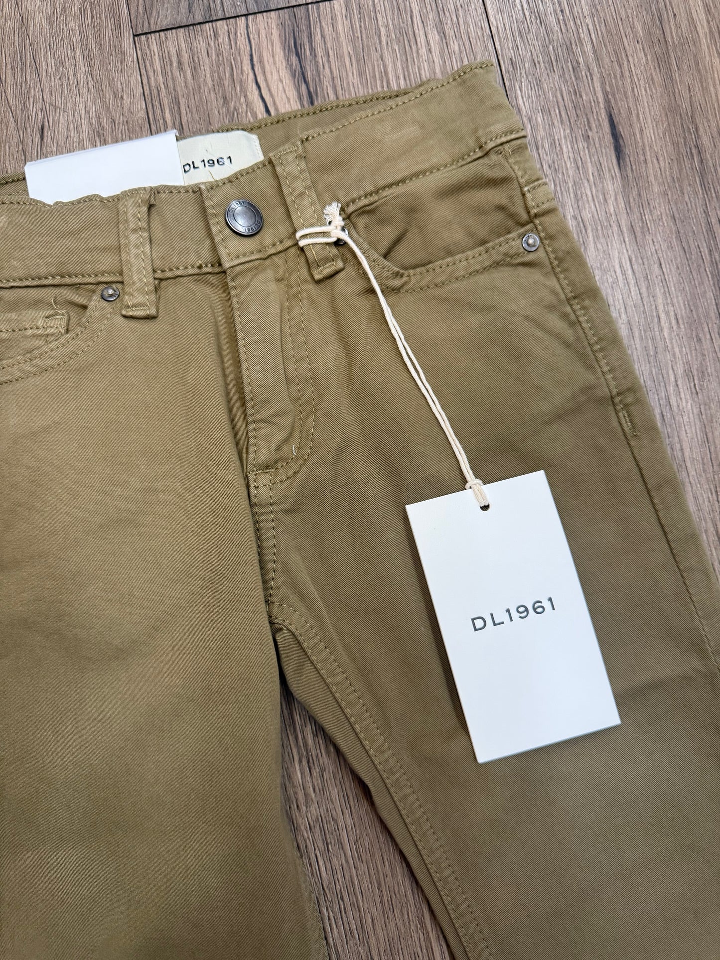 Benji Field Olive Denim