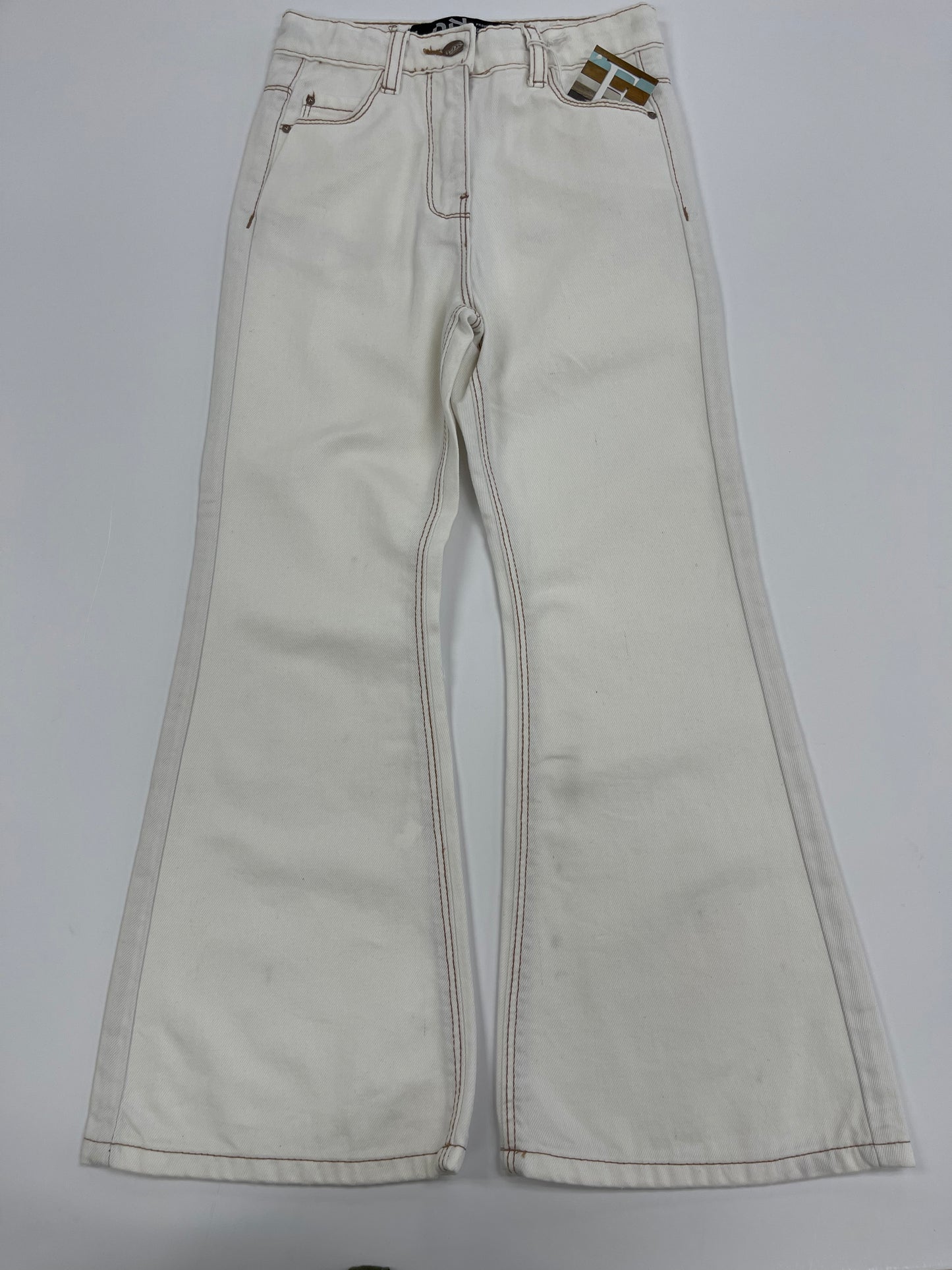 Ecru Twill Fashion Pant