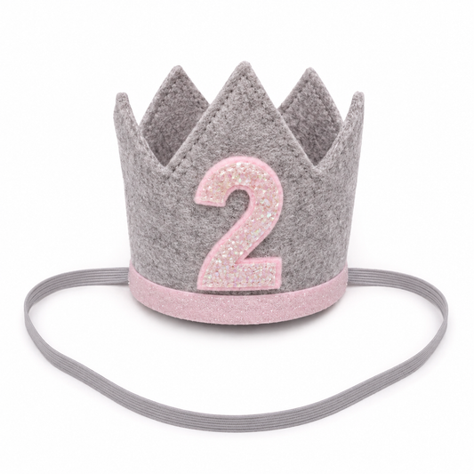 Felt Grey  Lt Pink #2