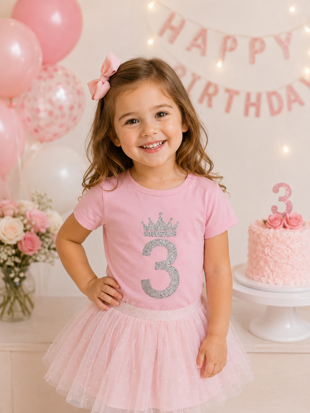 #3 Silver Pink Tee