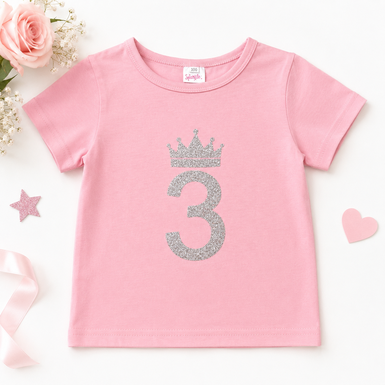 #3 Silver Pink Tee