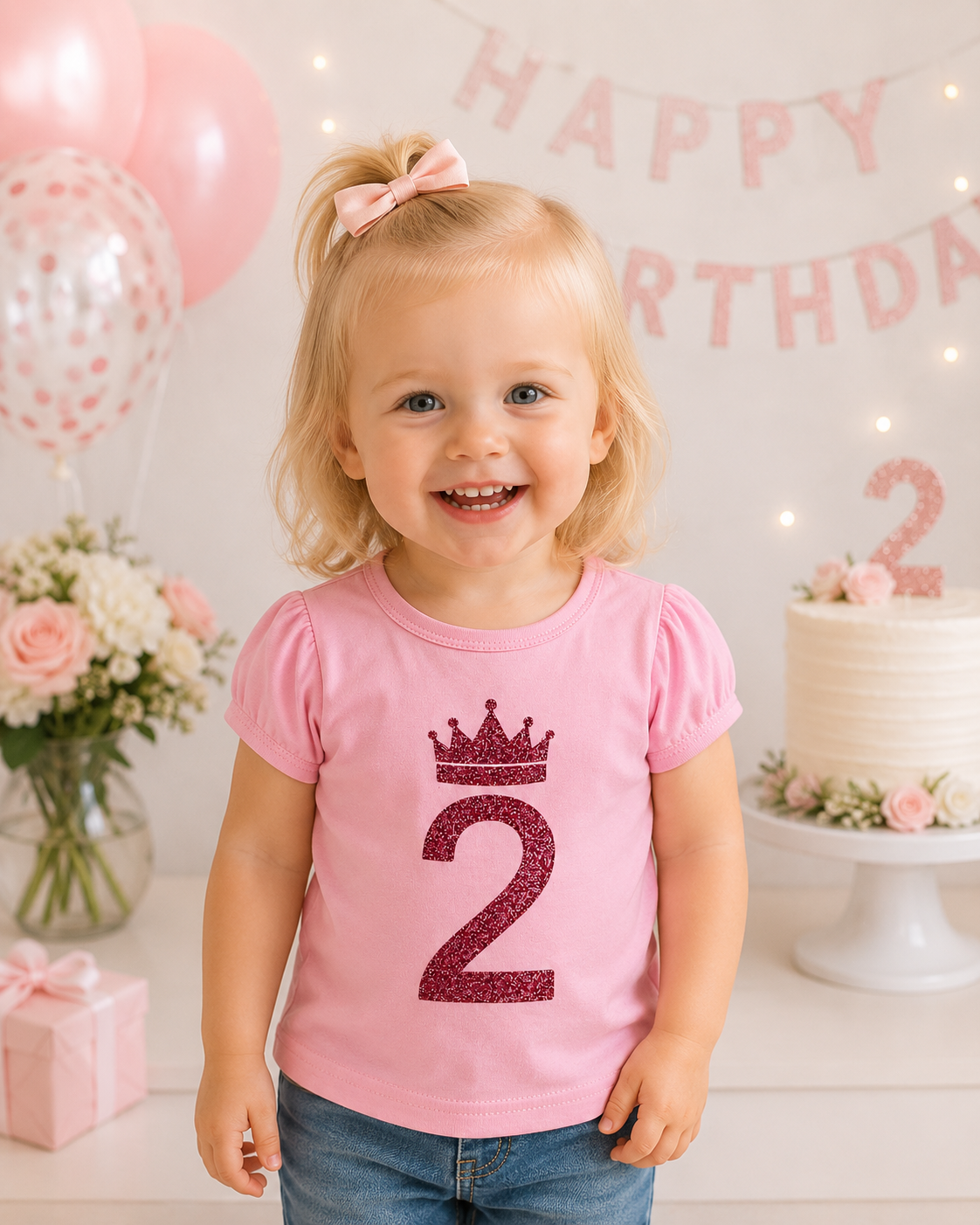 #2 Hot Pink B-Day T-shirt