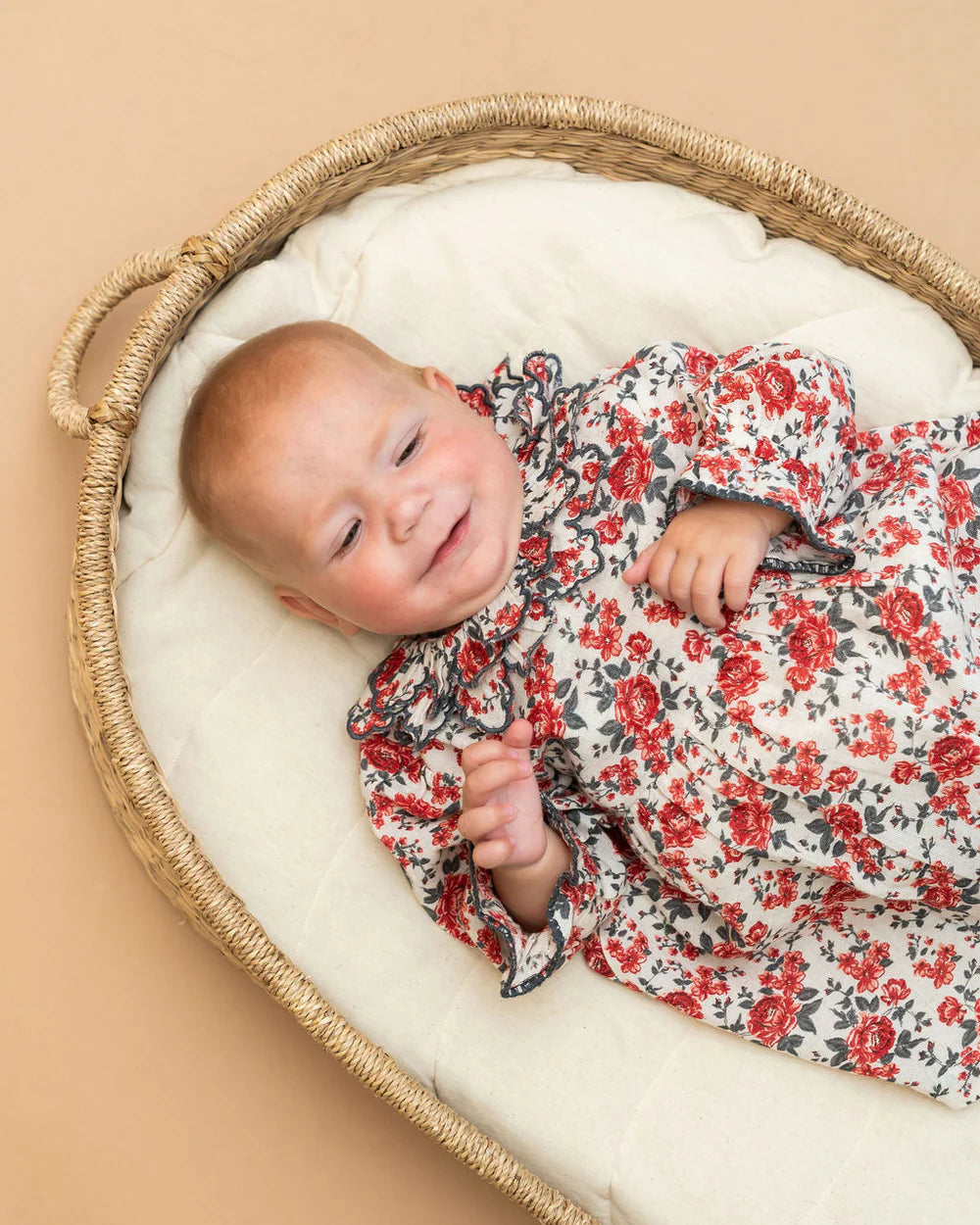Amour Rose Floral Ruffle Dress and Bloomer
