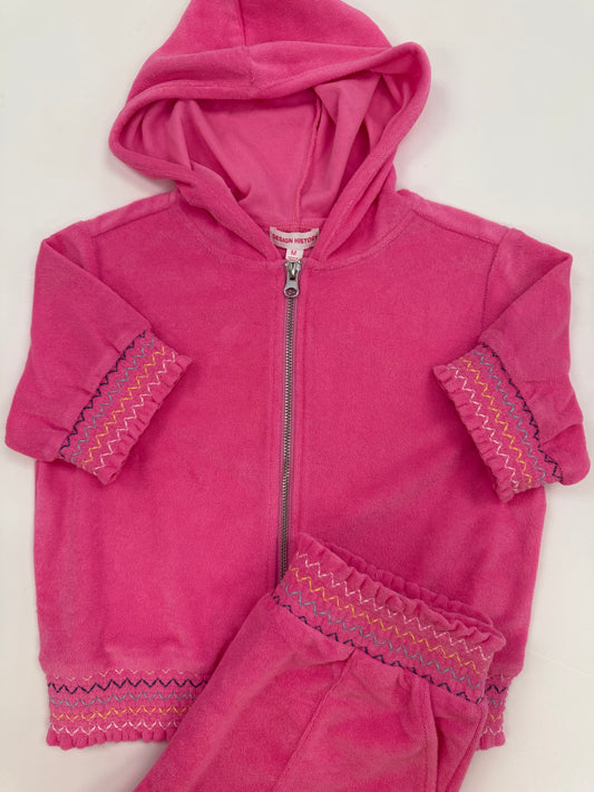Terry Hot Pink Short
