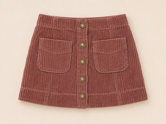Denver Mini Skirt Mulberry