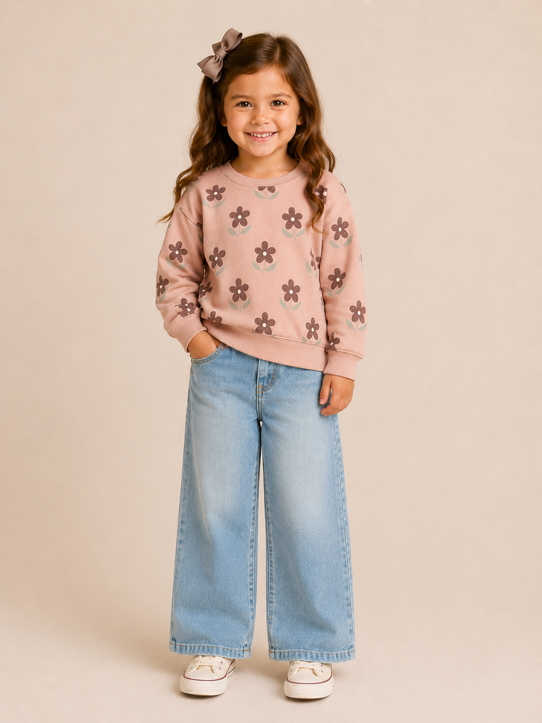 Oversized Sweatshirt Daisy