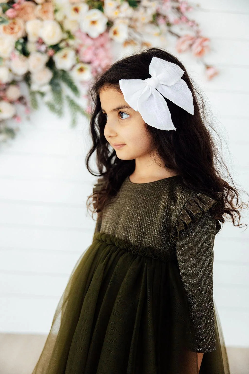 Olive Simmer Tutu Dress