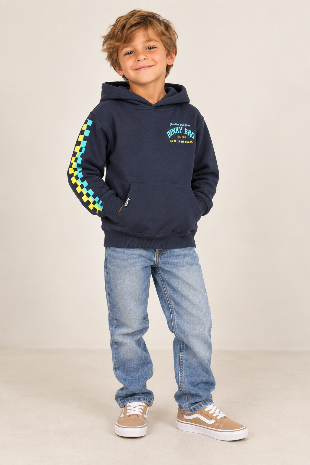 Retro Checkers Hoodie