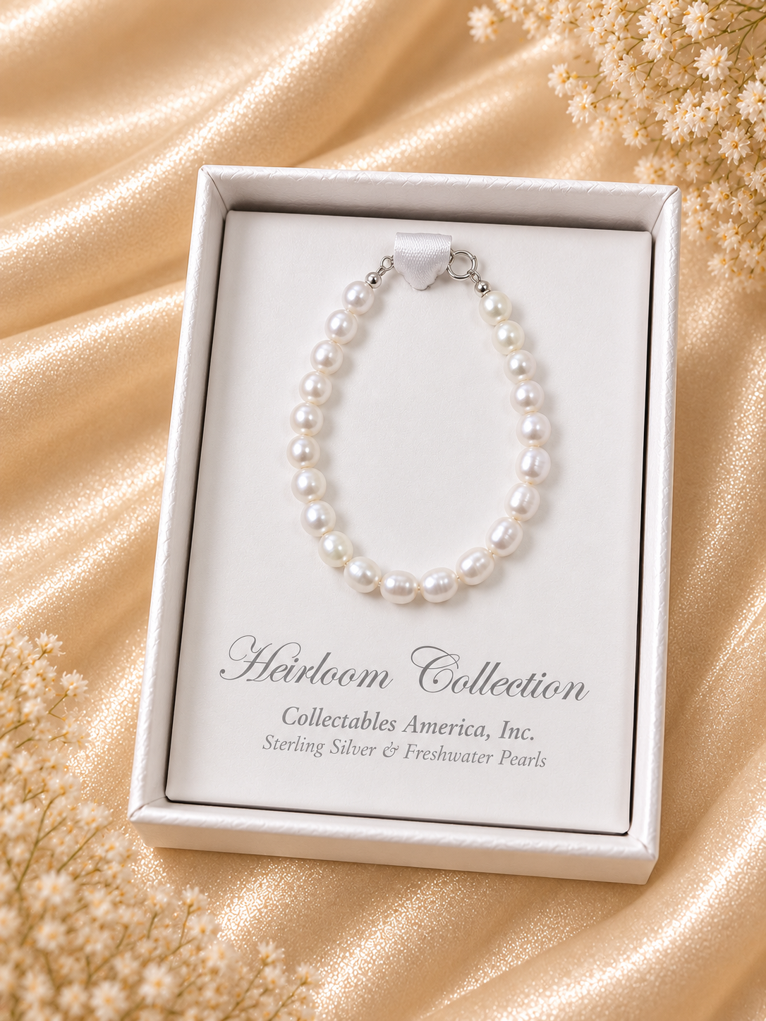 STG-111 SS Pearl Bracelet