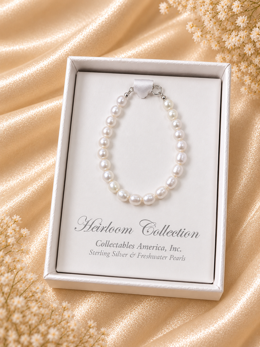 STG-111 SS Pearl Bracelet