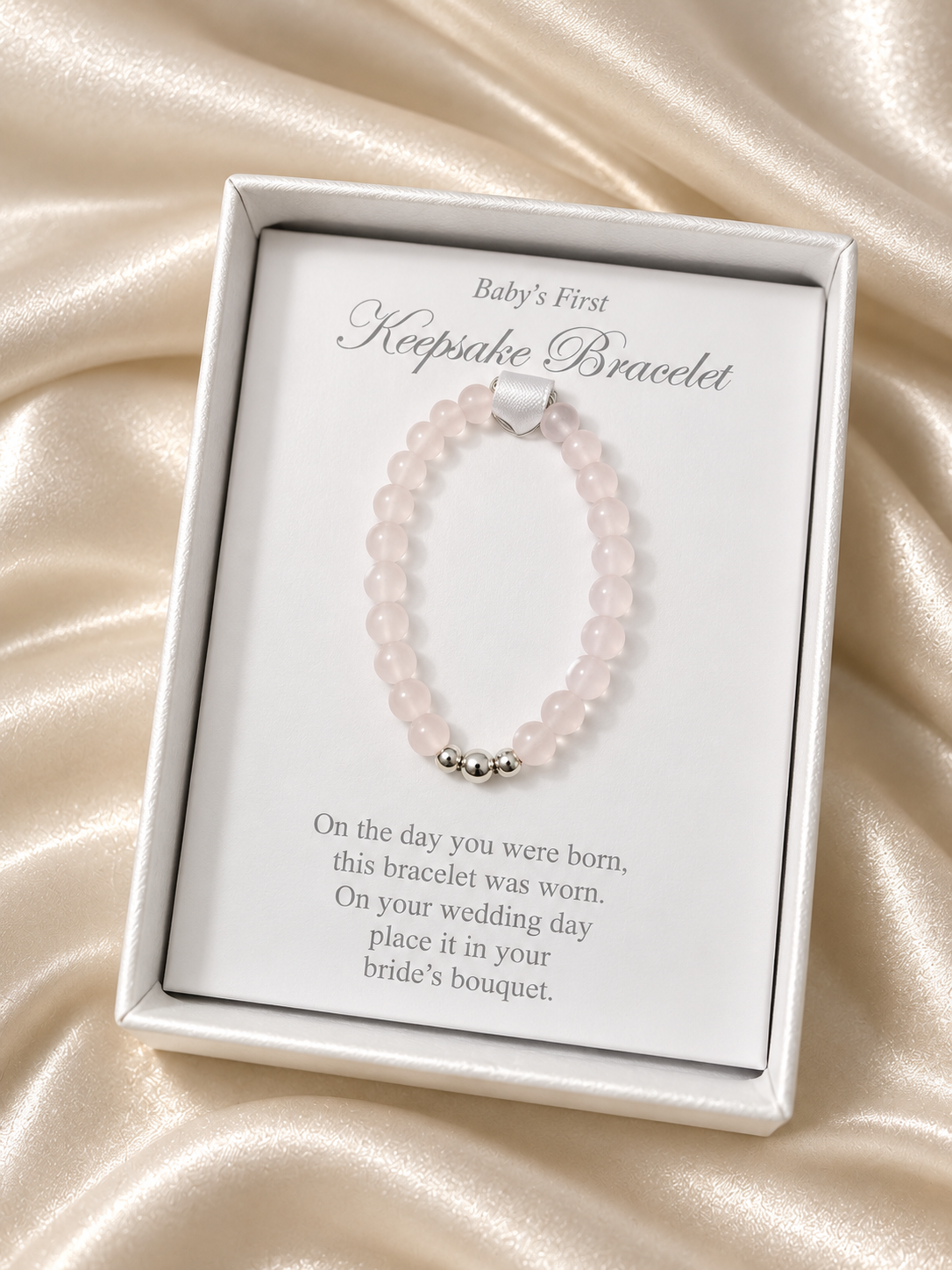 STG-270 Pink SS Bracelet