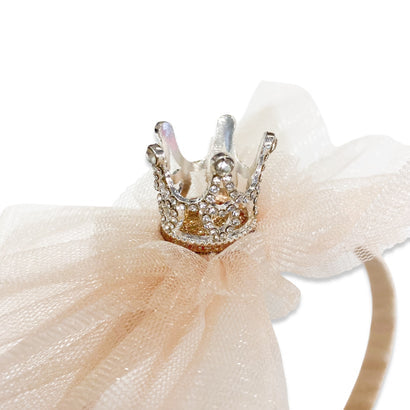 Princess Heart Crown HB Beige