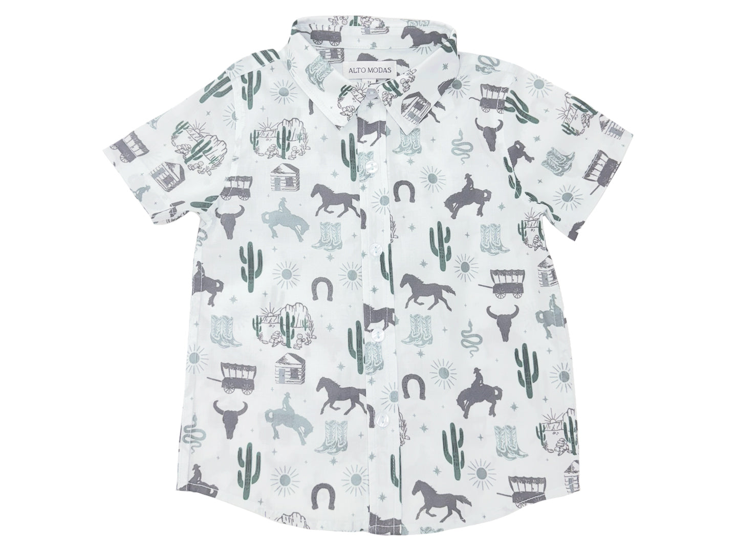 Western Button-Down Shirt