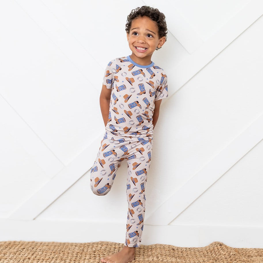 Blue Western Pjs
