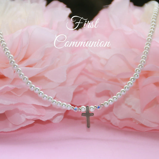 CJ-565 Cross P Necklace