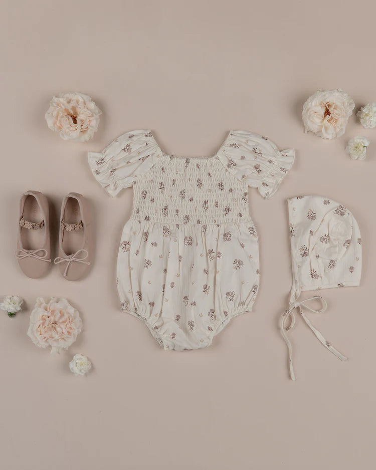 Rose Ditsy Cosette Romper