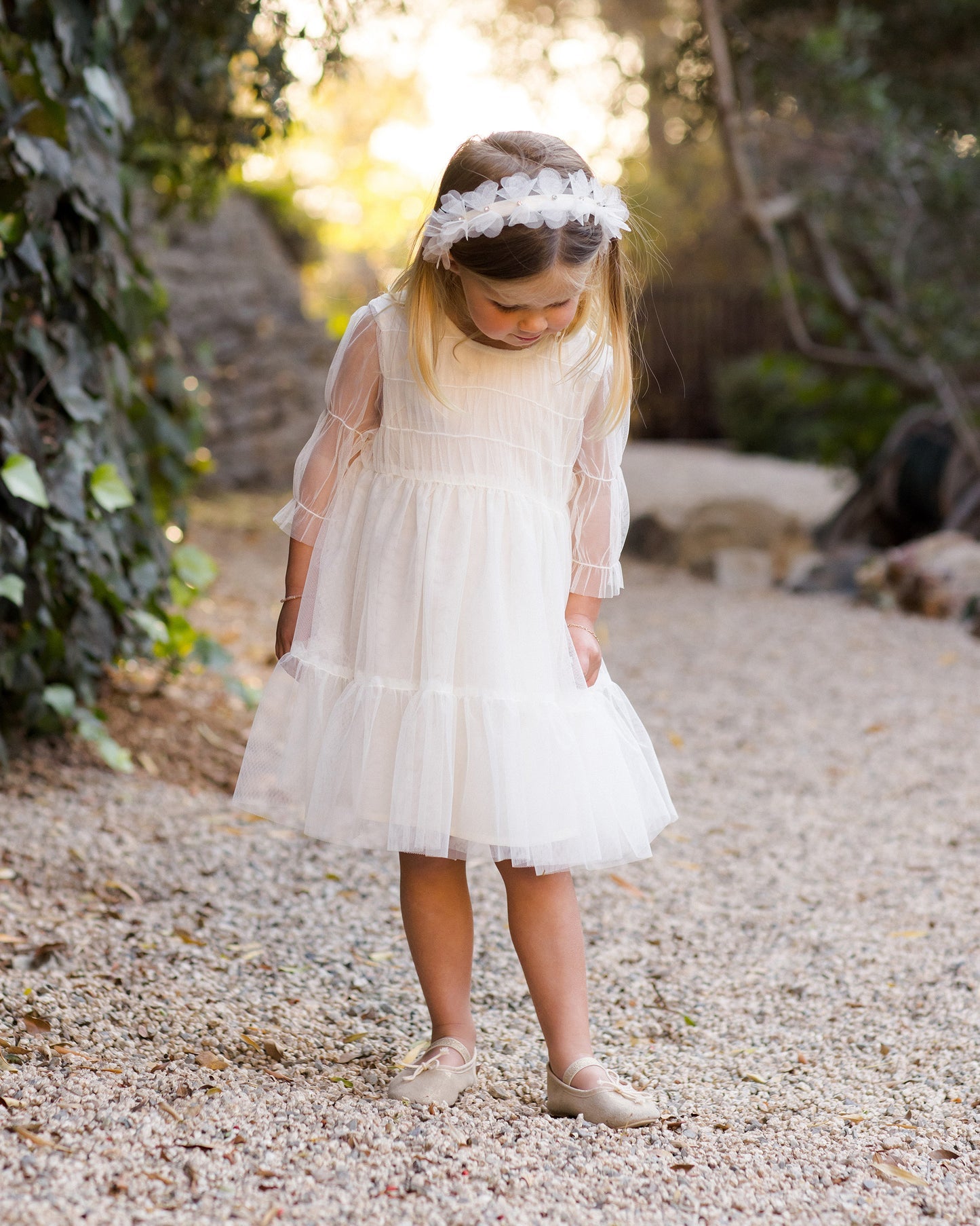 Coralie Dress Ivory