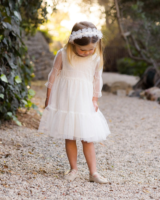Coralie Dress Ivory