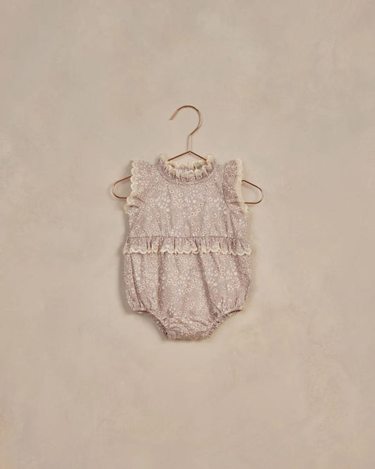 Lavender Bloom Alice Romper