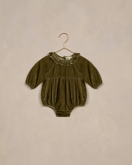 Adeline Olive Romper