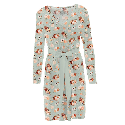 Aloe Fall Floral Lounge Robe