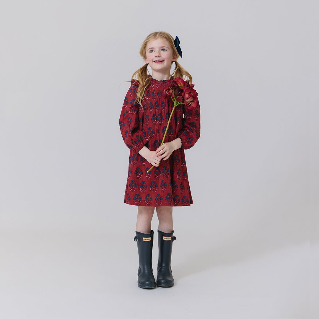 Jaipur Red Strawflower Dress