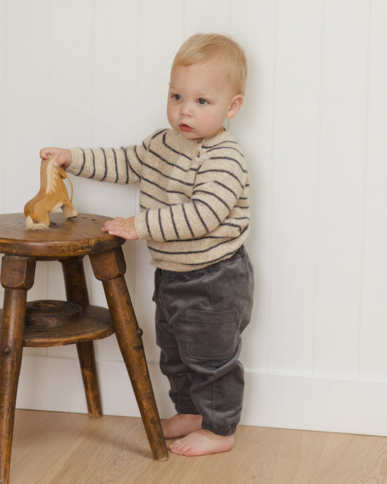 Indigo Stripe Ace Sweater