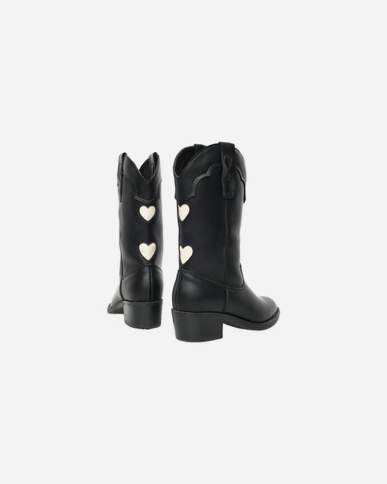 Western Boot Black Rylee and Cru