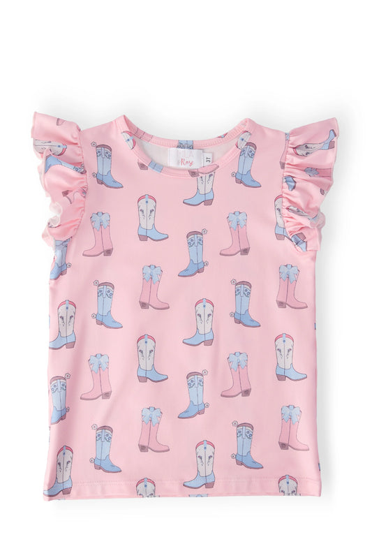 Ribbons and Rodeos Ruffle Tee