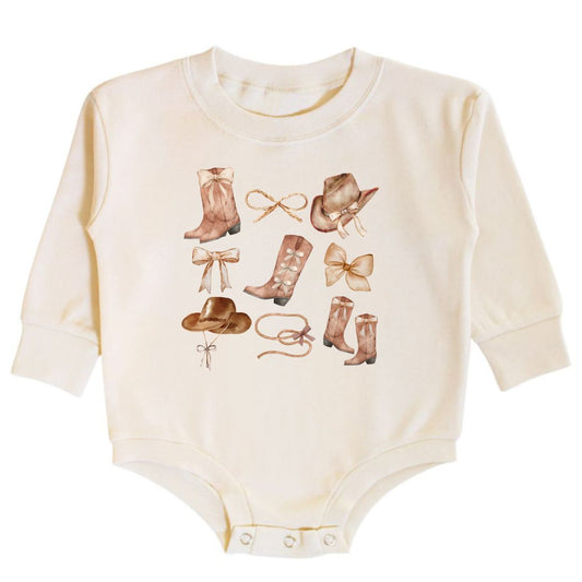 Cowgirl Cutie Long Sleeve Romper