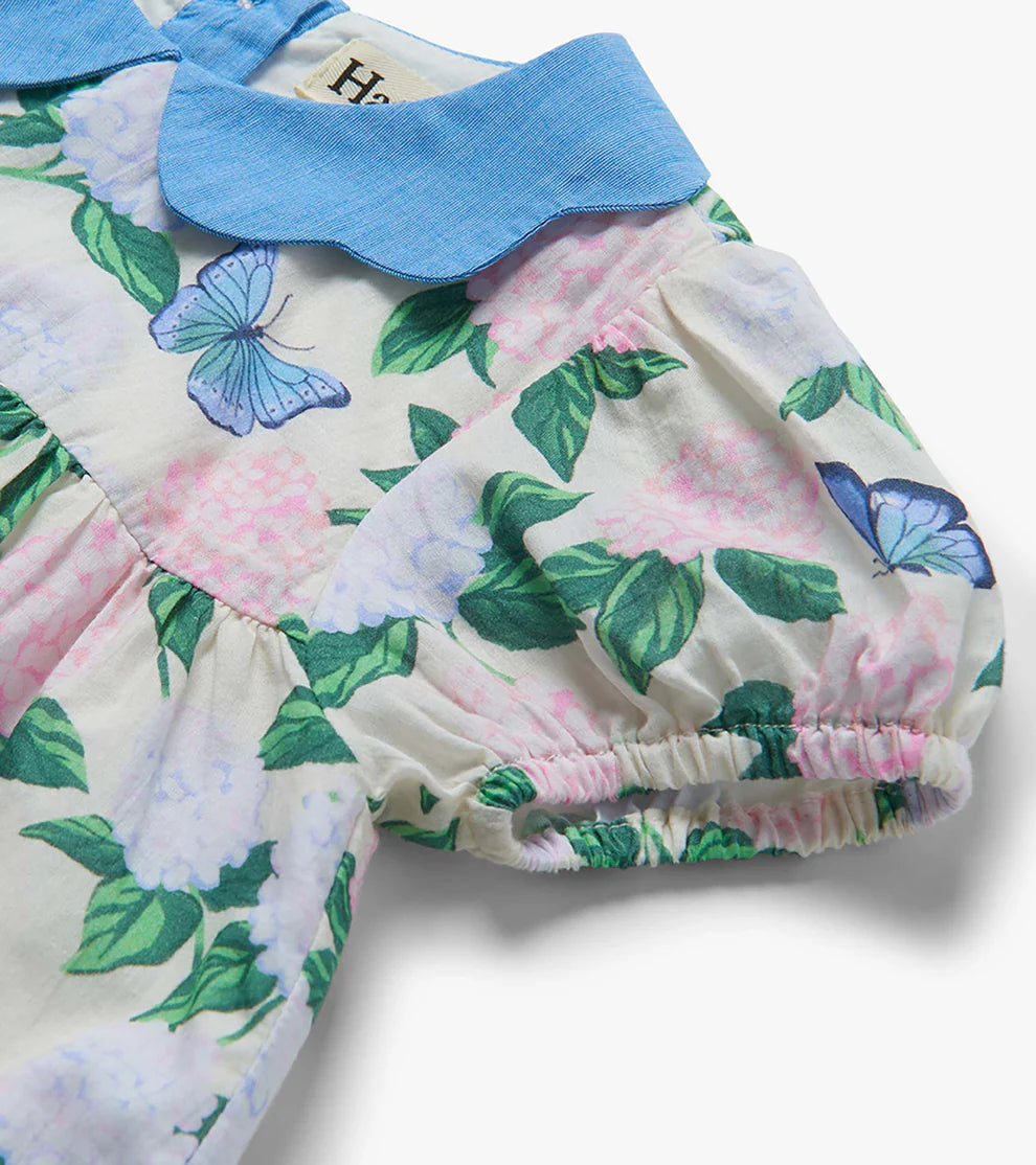 Garden Woven Collar Dress