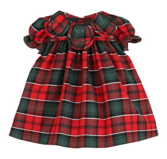 Tartan Tidings Petal Dress