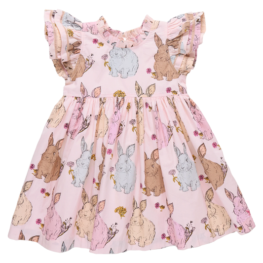 Vintage Bunnies Jennifer Double Ruffle Dress