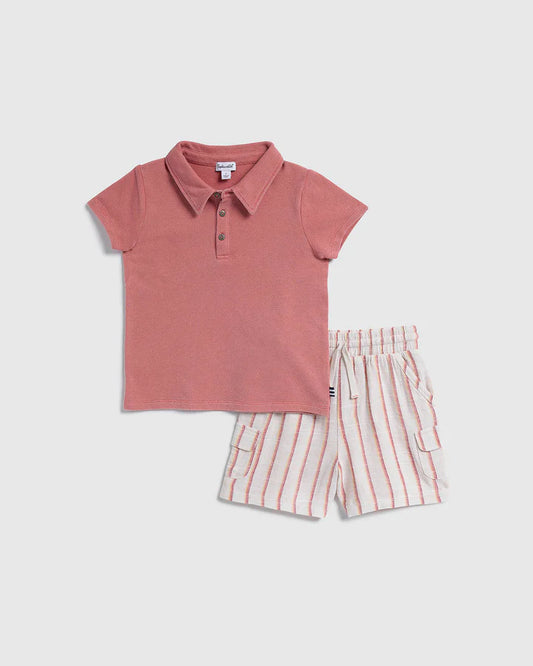 Sienna Stripe Short Set